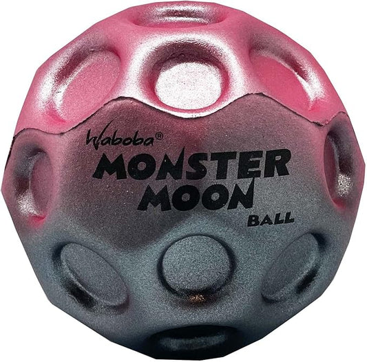 Waboba Monster Moon Ball - The New Larger Super Bouncing Ball - Atomic Berry