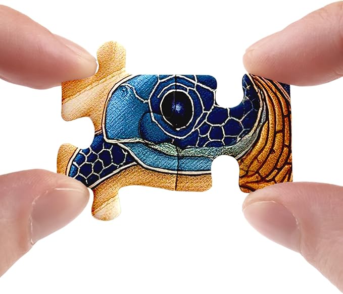 Sea Turtle Beach Puzzle for Adults 1000 Pieces, Quilt Sewing Art Jigsaw Puzzle, Ocean Seashell Starfish Puzzle