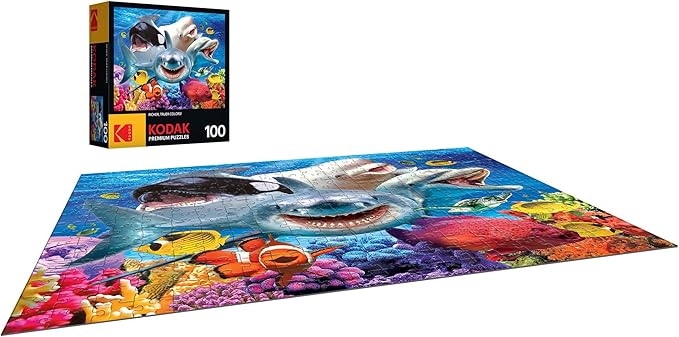 RoseArt - Kodak Premium - Ocean LOL - 100 Piece Jigsaw Puzzle for Adults