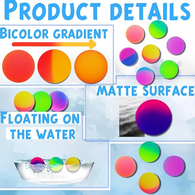 50Pcs 32mm Bouncy Balls for Kids,Rubber High Bouncy Balls,Bright Assorted Multicolor Bouncing Balls for Boys Girls,Kids Party Favors Gifts,School Carnival Prizes