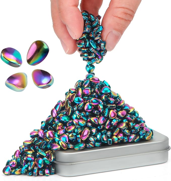 300+ Original Ferrite Putty Colorful, Sensory Stones, Adult Fidget Stress Relief Desk & Office Item, Ferrite Stones Stocking Stuffers Gifts