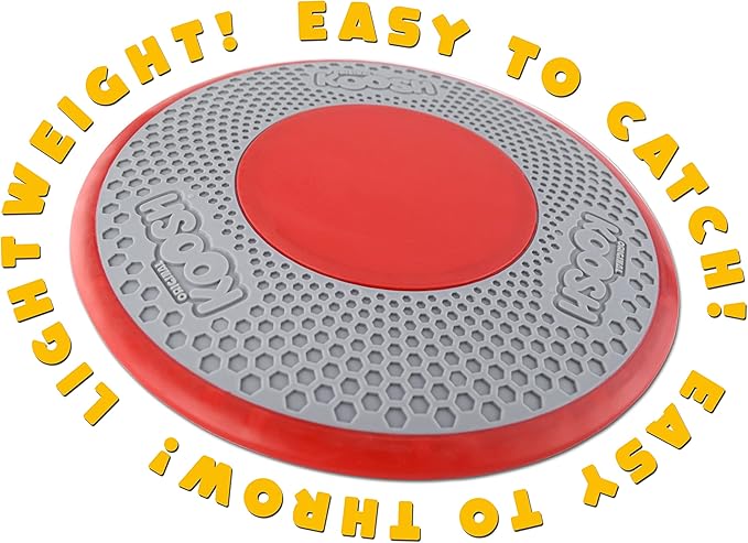 Koosh Woosh -- Frisbee for the Ball That's Easy to Catch, Hard to Put Down -- So Many Ways to Play! -- Ages 6+