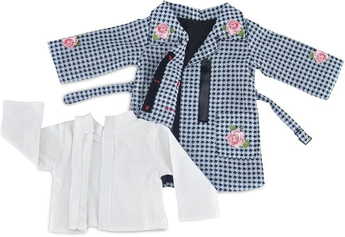 Emily Rose 18-inch Doll Raincoat Set 5-PC - Complete Rainy Day Outfit with Working Umbrella & Boots | American Girl Compatible | USA Brand