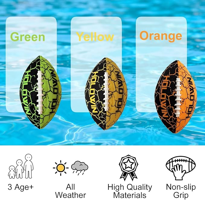 Water Sports Water Footballs Outdoor Games Perfect for Parties Swimming Pool Accessories and Pool Party Games