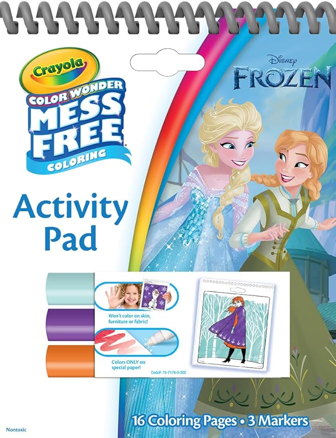 Crayola Disney Color Wonder Bundle (3 Pack), Essential Easter Basket Stuffer, Toddler Mess Free Activity Pads & Markers, Disney Coloring Toys, Easter Gift, 3+