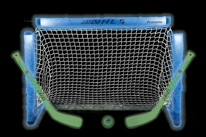Franklin Sports Light Up Mini Hockey Set