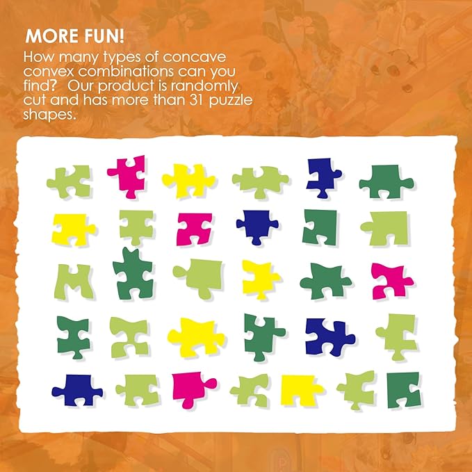 MOMIBOOK Puzzles for Adults 1000 Pieces Jigsaw Puzzles of Sunset Speedster, Painting Image Difficult Challenging Hard Impossible Puzzle Unique Funny Party Christmas Birthday Gifts