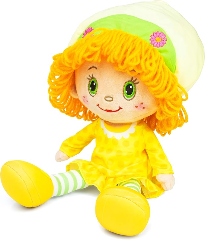 The Loyal Subjects - Strawberry Shortcake - 14in Lemon Meringue (Embroidered) Rag Doll