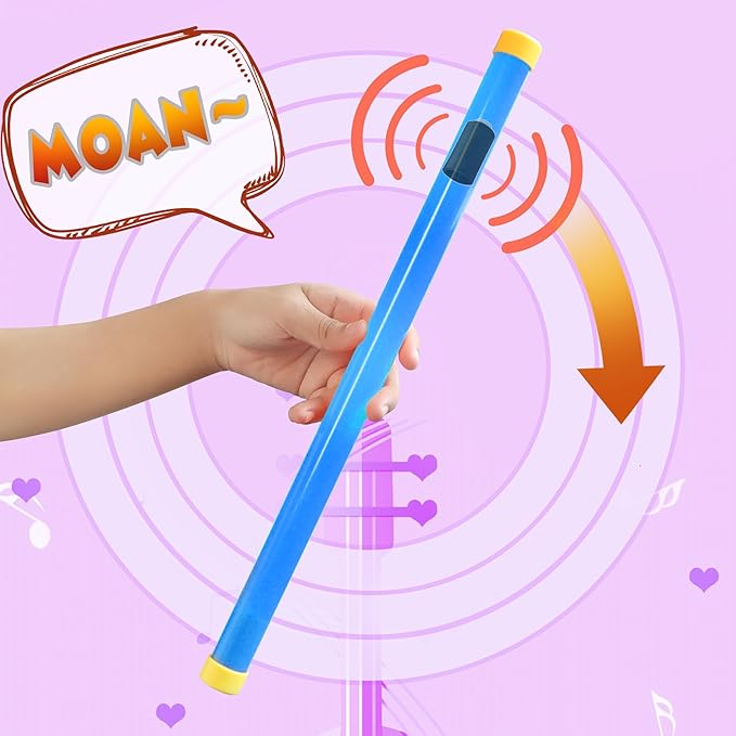 Novelty Place 16" Groan Tube Noise Makers 2 Pack - Funny Party Noisemaker for Kids and Adults - Party Favor Sound Tubes Toys - Blue