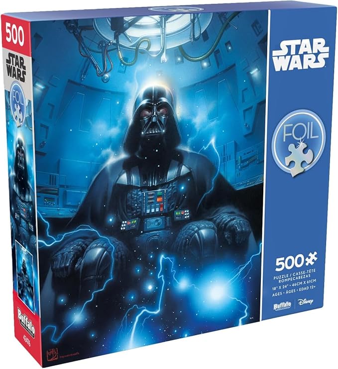 Buffalo Games - Foil Puzzle - Star Wars - Darth Vader's Meditation Chamber - 500 Piece Jigsaw Puzzle