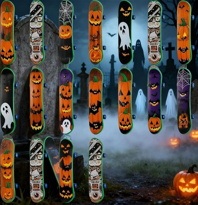 (74Pcs Halloween Fingertip Scooter)