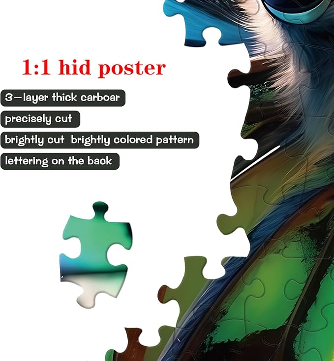 Jigsaw Puzzles for Adults 1024 Pieces - Challenging Fun Puzzles Stunning Art Wall Decor, Gift for Adult Puzzle Lovers, Family Game, Butterfly Between Flowers