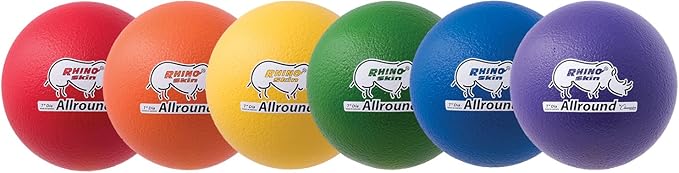 Champion Sports Rhino Skin Medium Bounce Dodgeballs