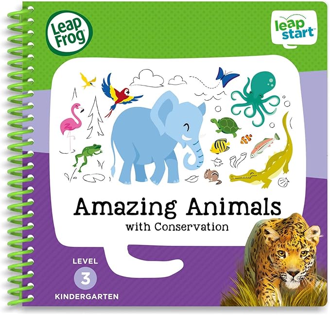 LeapFrog LeapStart Kindergarten Activity Book: Amazing Animals and Conservation