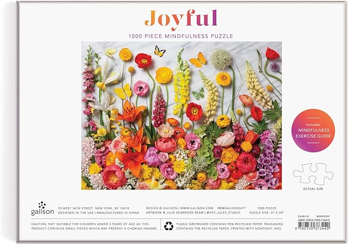Galison, Joyful Puzzle 100 Pieces