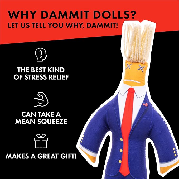 Dammit Doll - The 47 Doll - Limited Edition - Stress Relief, Gag Gift