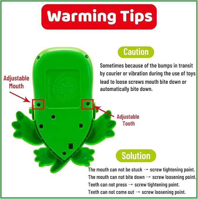iShyan Crocodile Teeth Toys Game for Kids, Crocodile Biting Finger Dentist Games Funny Toys, 2020 Version Ages 4 and Up