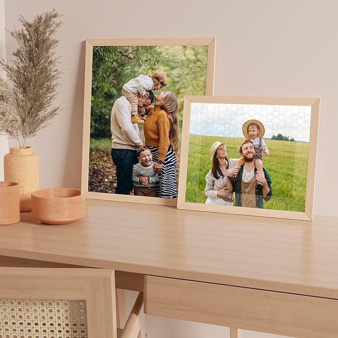 Custom Puzzle from Photos 200/300/500/1000 Pieces Personalized Puzzles for Family, Wedding, Chrisrmas, Gifts
