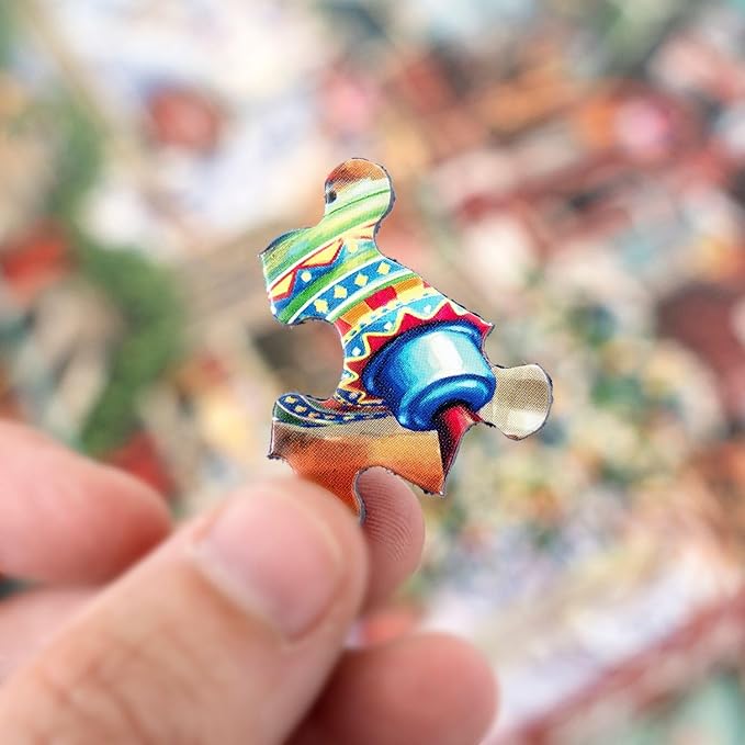 Springbok's Santa's Workshop 1000 Piece Jigsaw Puzzle by Artist Dona Gelsinger Features The Famous Christmas Workshop of Santa's Elves