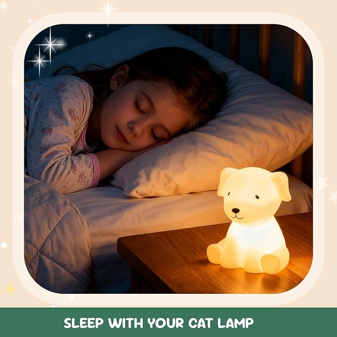 Paint Your Own Dog Lamp Kit 1pcs, DIY Dog Art Craft Painting Kits for Girls Boys Kid Age 4 5 6 7 8 9 10 11 12+, Art Supplies Creative Gifts for Birthday, Halloween, Christmas, Party