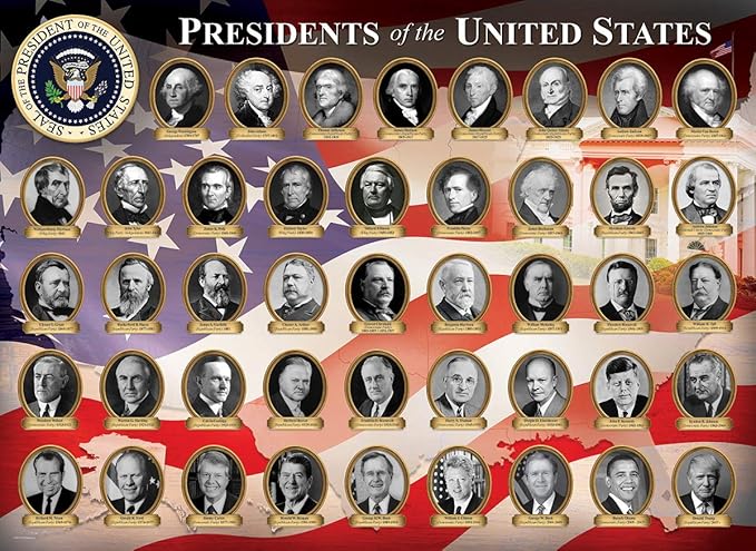 EuroGraphics US Presidents Jigsaw Puzzle (300-Piece)