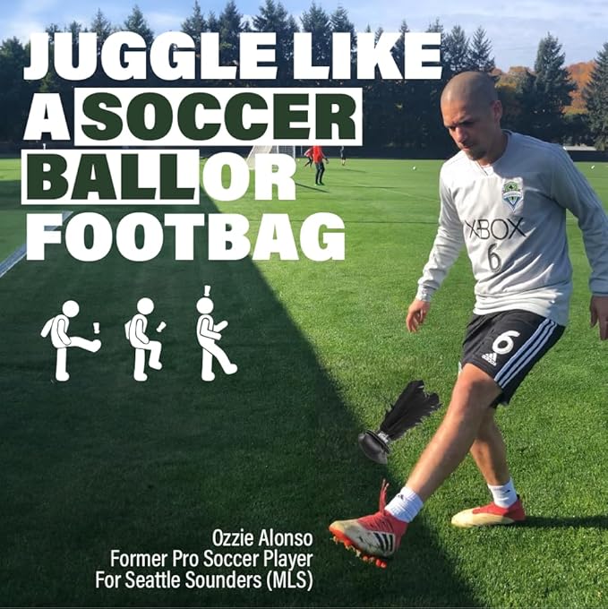 Kickit | The Original Birdie Soccer Trainer | Play Outdoors, Indoors or Backyard, Beach or Tailgate, All Ages Fun & Travel Friendly
