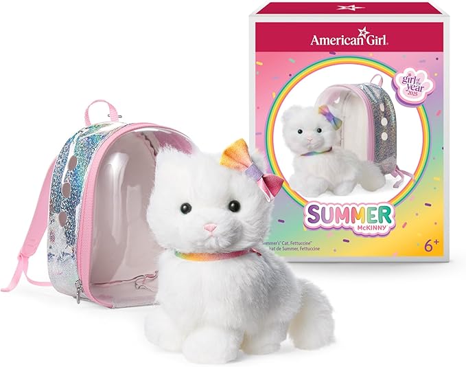 American Girl Summer’s Cat, Fettuccine (Girl of The Year 2025)