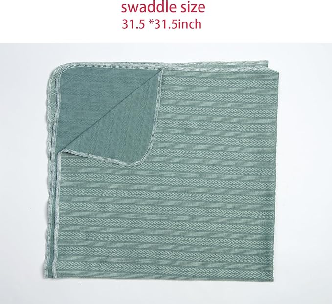 Reborn Baby Dolls Clothes Swaddle Blanket Set High Flexibility Blanket Fit 17-22 Inches Reborn Dolls Girl Fake Baby Clothes Accessories 4 Pieces of Pack