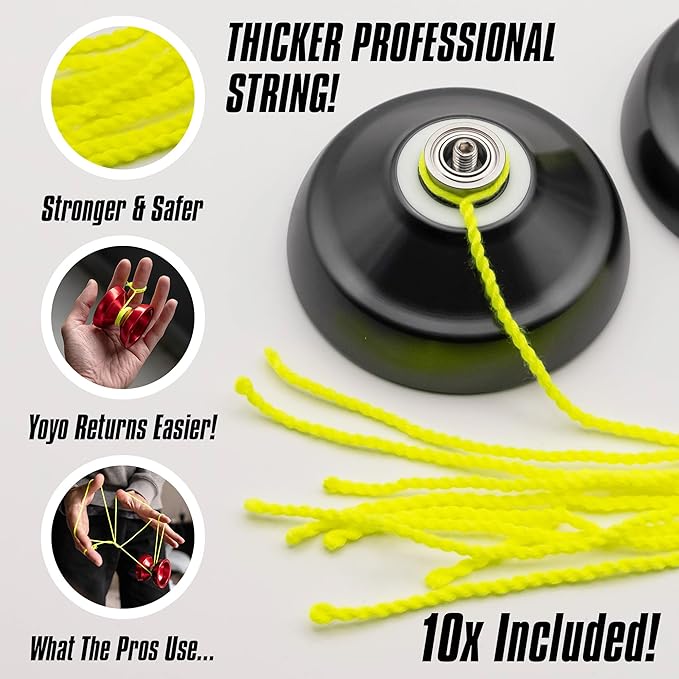R1 PRO - High End Professional Yo-Yo - Dual & Non Responsive, Great for Kids & Beginners, Includes Pro Yoyo String