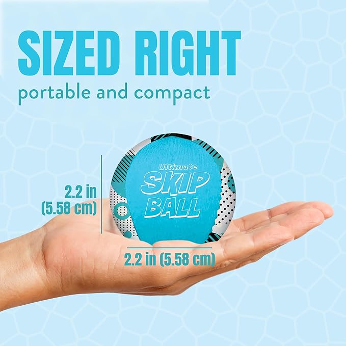 Activ Life The Ultimate Water Skip Balls, Water Bouncing Ball for Swimming Pool, Beach Toys for Friends, Family, Kids and Adults