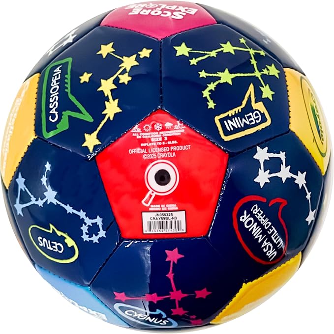 Crayola Official Soccer Ball - Unisex Kids - Constellation Size 3