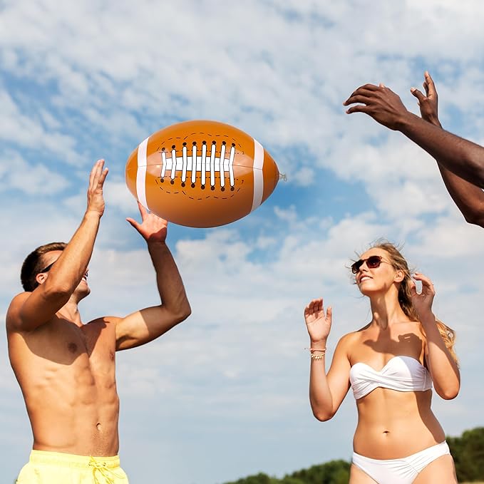 Fovths 12 Pieces Inflatable Beach Balls 11 Inch Blow Up Party Supplies Swimming Pool Toys for Summer Water Games Birthday Sports Theme Party Favors