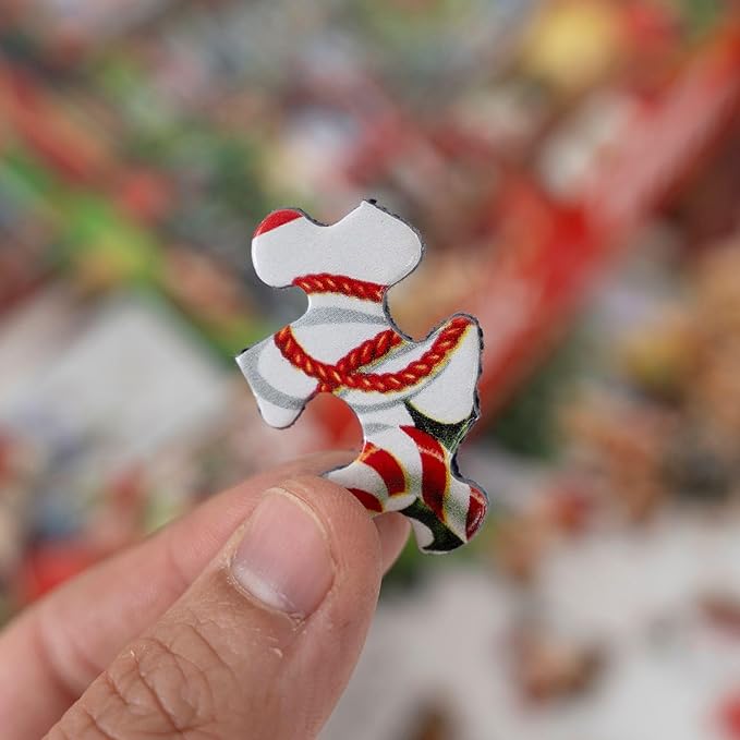 Springbok's Christmas Boutique 1000 Piece Jigsaw Puzzleby Artist Gina Jane Features a Cozy Holiday Boutique Overflowing with Festive Gifts