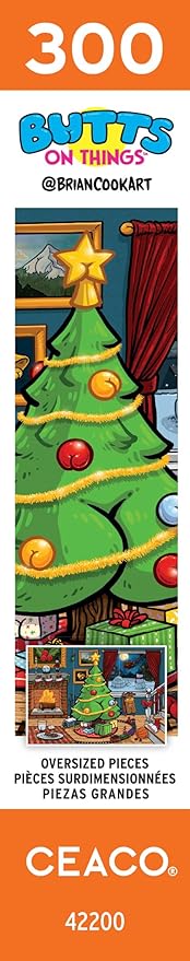 Butts on Things Christmas Puzzle