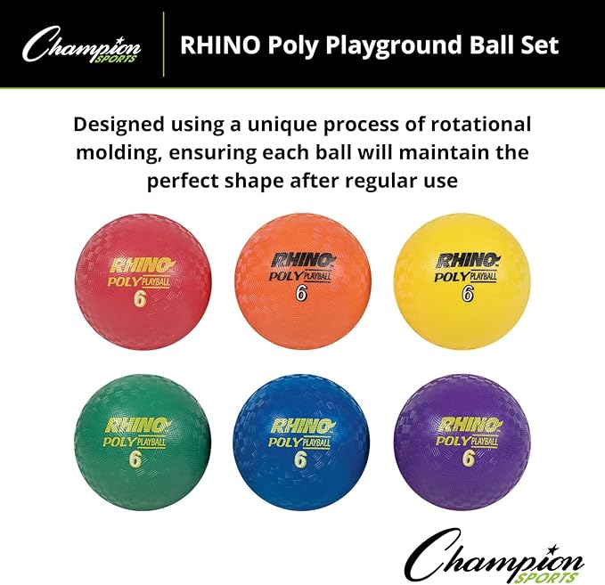Champion Sports Poly Playground Ball Set