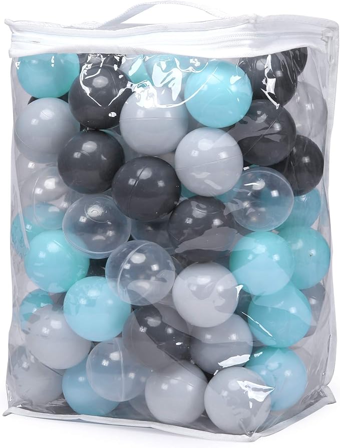 STARBOLO Ball Pit Balls for Toddlers Phthalate Free BPA Free Non-Toxic Crush Proof Play Balls for Toddlers Kids Pool Playhouse Pack of 100 200 500