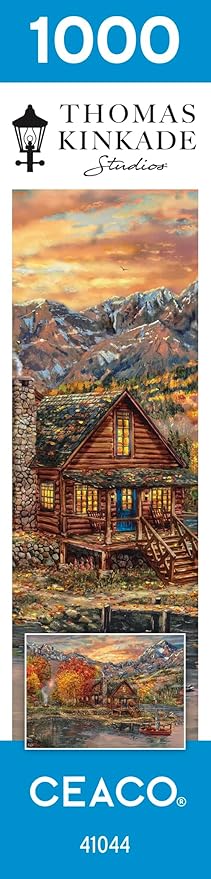 Ceaco - Thomas Kinkade - A Perfect Fall Day - 1000 Piece Jigsaw Puzzle
