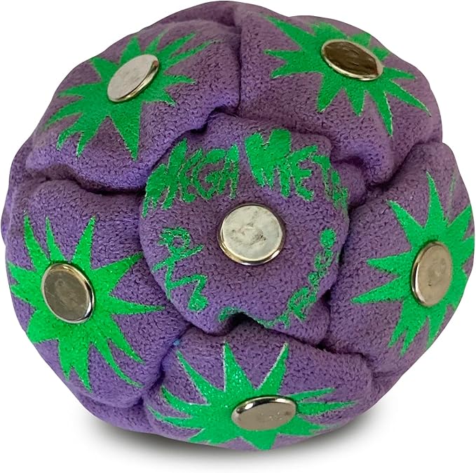 DIRTBAG All Star Footbag 3 Pack with Pouch, 100% Handmade, Premium Quality, Bright Vivid Colors, Signature Carry Bag