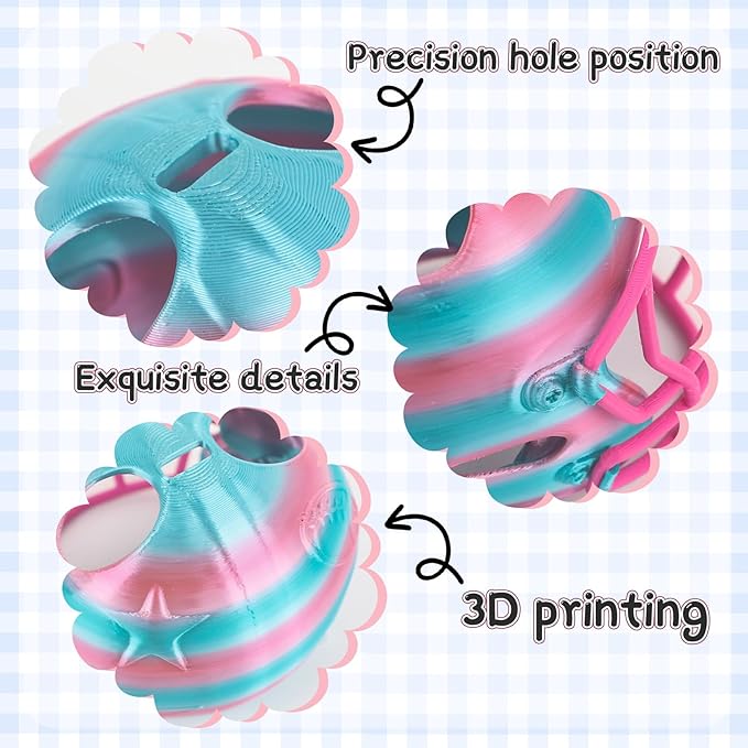 3D Printed Football Helmet Used for Labubu Doll Stuff,Compatible with Labubu Outfit 17cm Doll Clothes and Accessories Designer (Gradient Color, red + Green)
