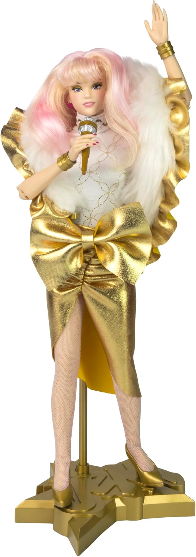 The Loyal Subjects JEM and The Holograms 12-inch Fashion Doll Glitter and Gold Edition