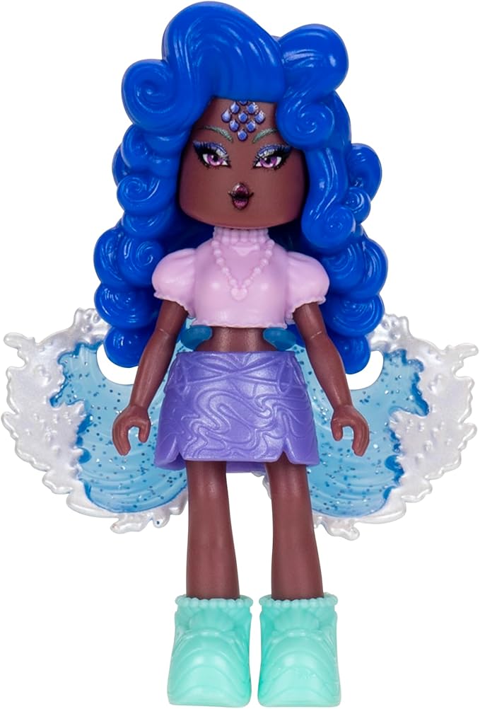 Royale High 3” Water Mermaid Fashion Doll - 1 Figure with 9 Fashion Accessories - Virtual Item Code Included - Series 3 - Ages 5+