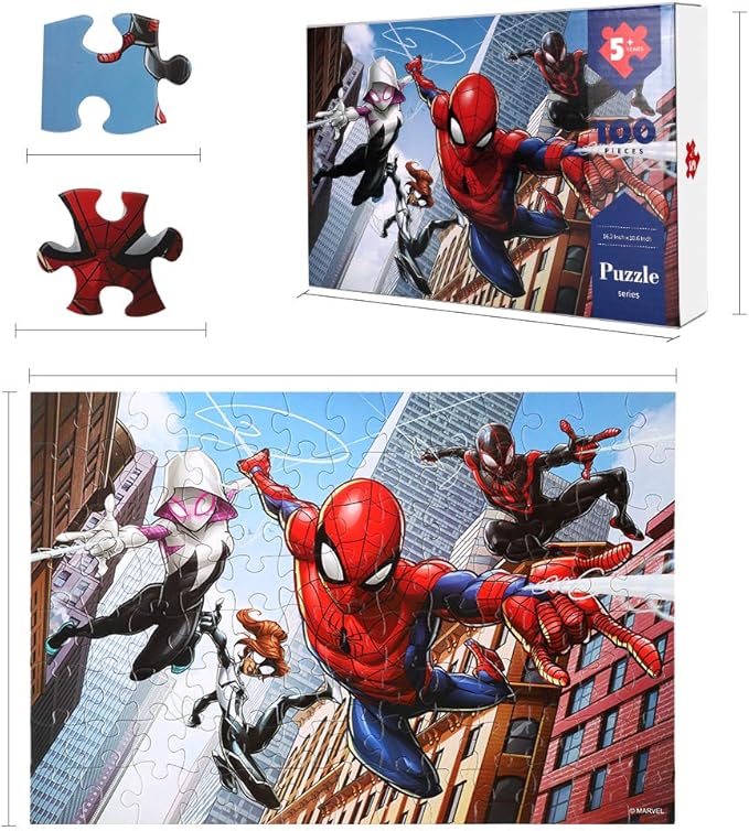 Kids Puzzles,Age for 5,6,7,8,9,10,11,12 Boys and Girls Toy Puzzles,100 Pieces