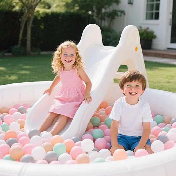 GOGOSO Balls for Ball Pit - Plastic Ball for Toddlers, Baby Kids Ball Pool Decoration 50 100 200 300 500 1000 (6 Colors, 1000 Balls)