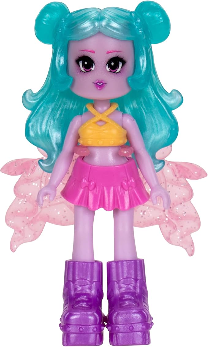 Royale High 3” Light Mermaid Fashion Doll - 1 Figure with 9 Fashion Accessories - Virtual Item Code Included - Series 3 - Ages 5+