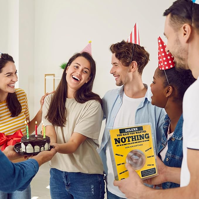 Gears Out Novelty Deluxe Gift of Emptiness | Hilarious Prank Box | Gag Present for All Occasions | Funny Joke Surprise Package for Laughs