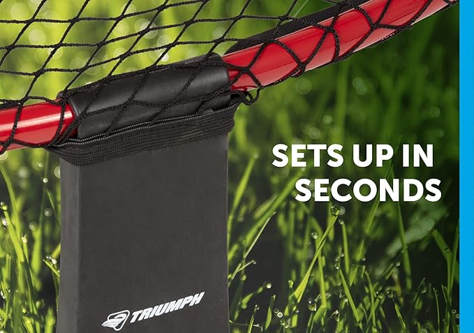 Triumph Sports Triumph Rallyball - Includes Net Target, Two 3.5" Balls, One 5" Ball, Inflating Pump and Carry Bag