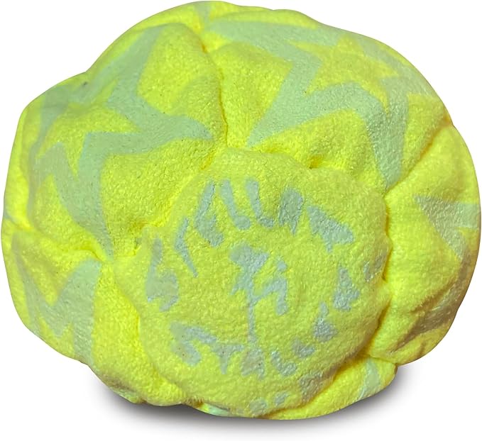 DIRTBAG All Star Footbag 3 Pack with Pouch, 100% Handmade, Premium Quality, Bright Vivid Colors, Signature Carry Bag