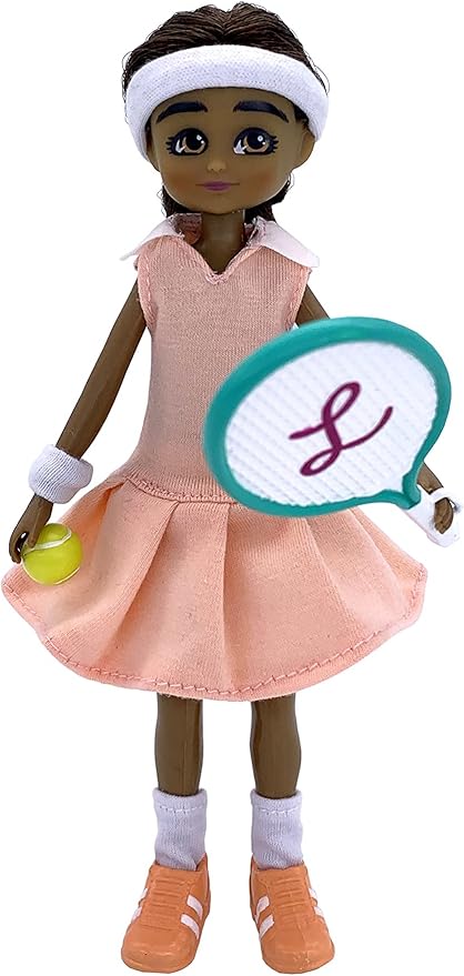 Lottie Branksea Sports Club Multi-Sport Outfit Set with Tennis, Gymnastics, Soccer Accessories