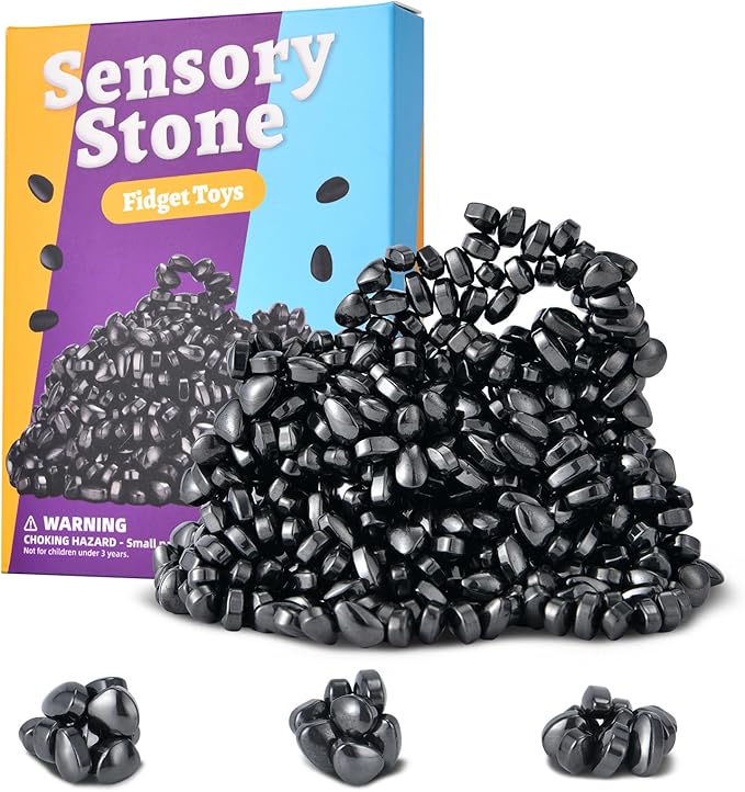 550pcs Fidget Toys for Adults & Teens,Stress Relief Sensory Toys for Autism ADHD Anxiety,Weak Magnetic Putty,Desk Fidgets Toys for Office,Adults Gifts