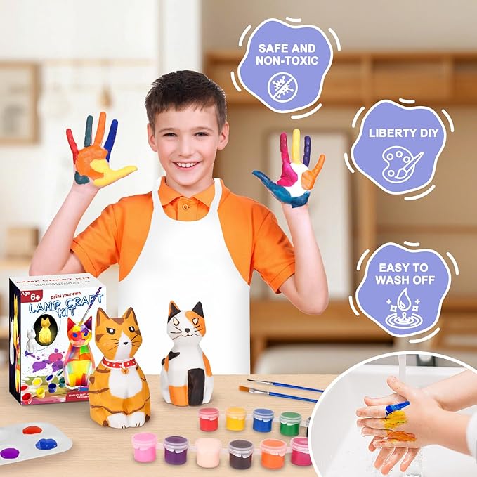 Arts and Crafts for Kids Ages 8-12: Gifts for Kids Art Supplies Craft Kits Birthday Gifts for Girls Boys Ages 6-12, Easter Stocking Stuffers Valentines Day Presents